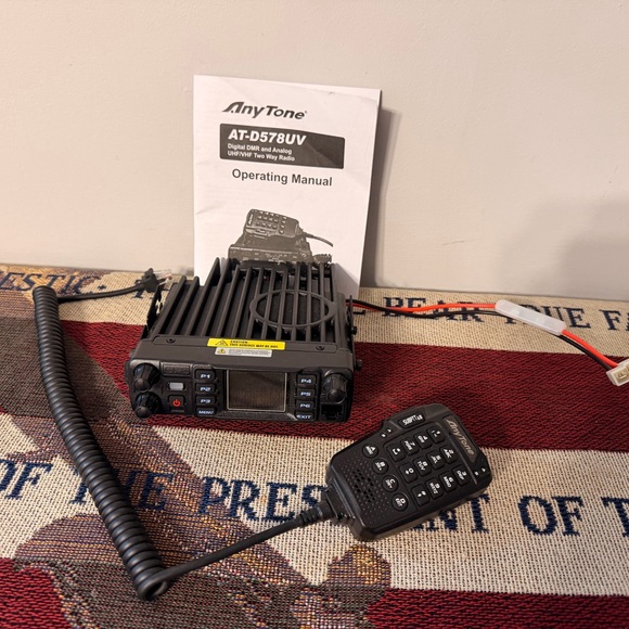 Anytone AT-D578UVIII PLUS Digital Analog Vehicle radio